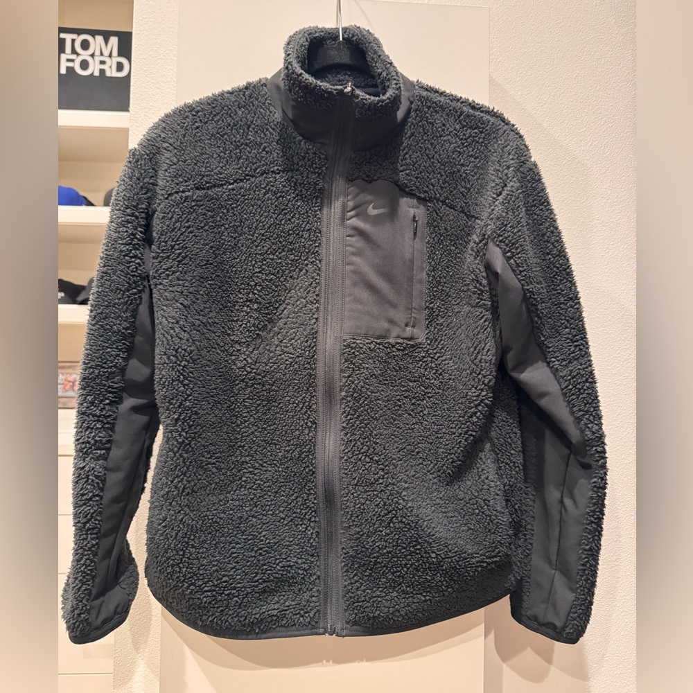 Nike Black Sherpa Jacket